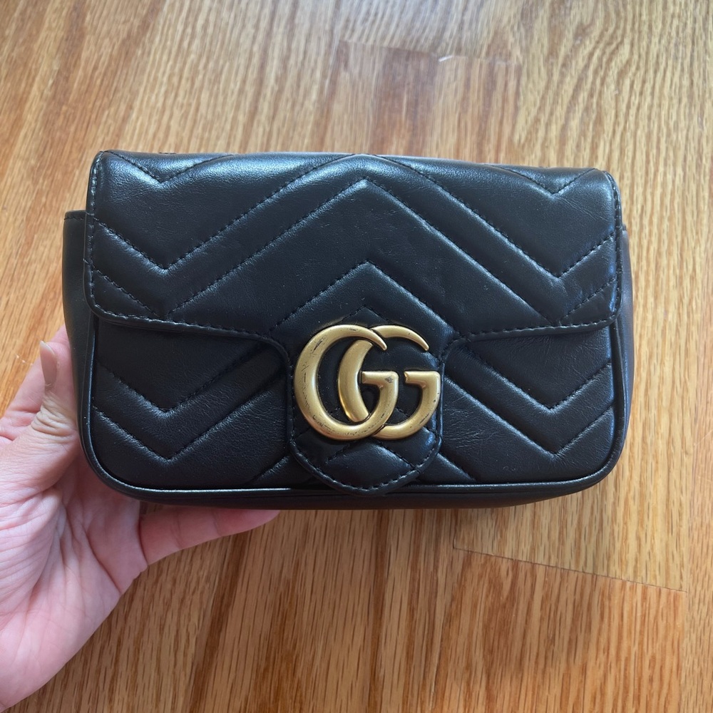 Gucci supermini marmont crossbody bag